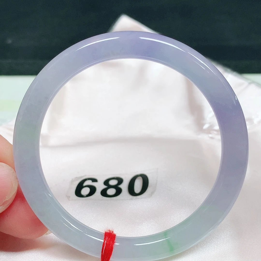 未镶嵌手镯（圆镯）翡翠65 号翡翠手镯