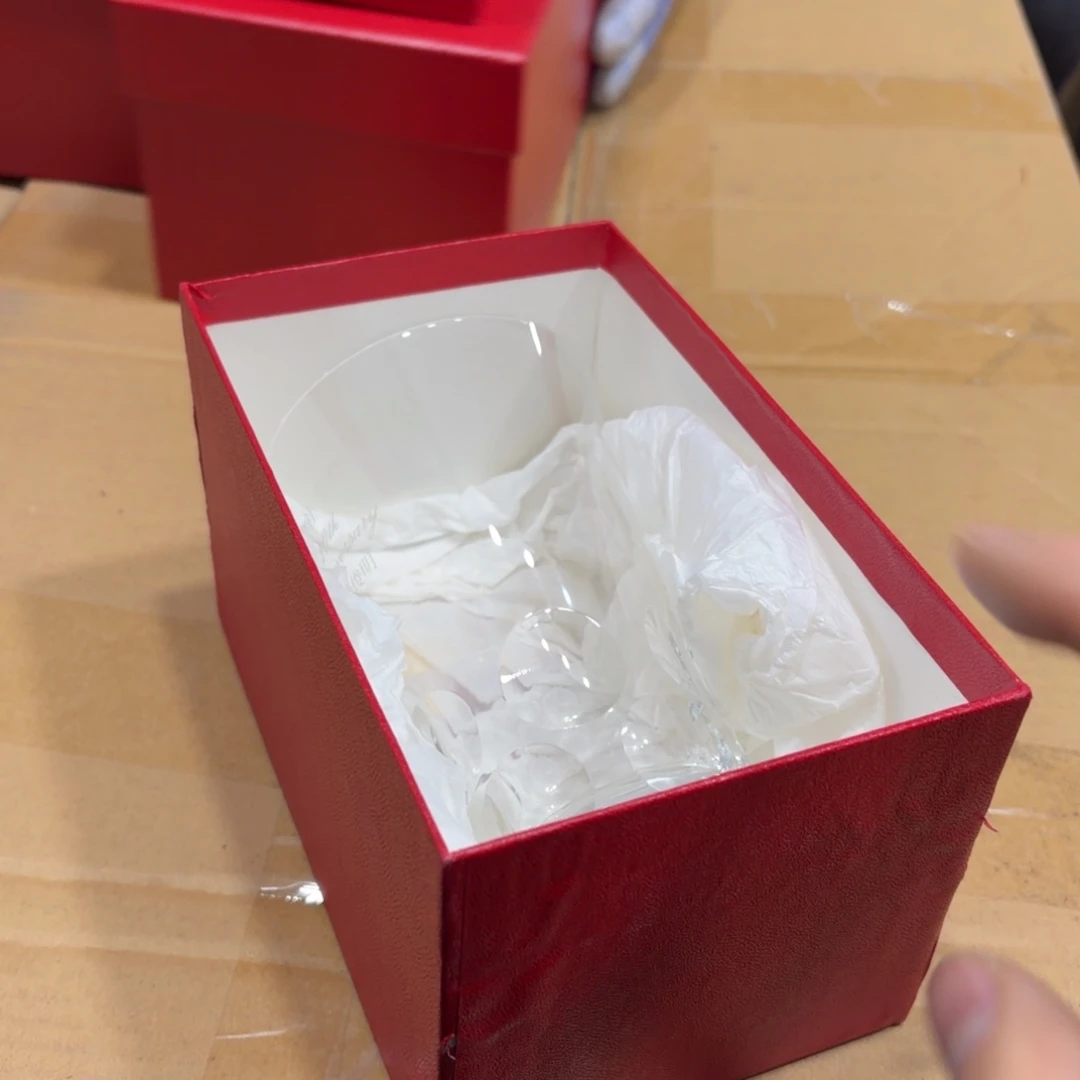 ****玻璃手工艺品般若中古美术工艺品