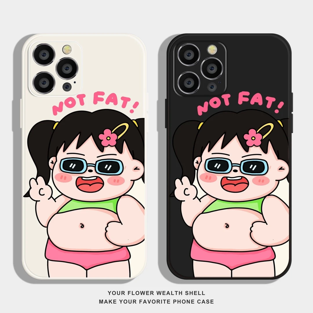 胖肚肚女孩适用苹果16魔方手机壳iphonepromax全包精孔仿液态硅胶