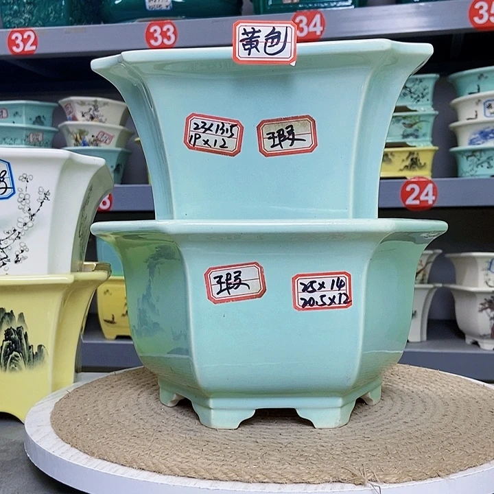 紫砂花瓶紫砂花盆