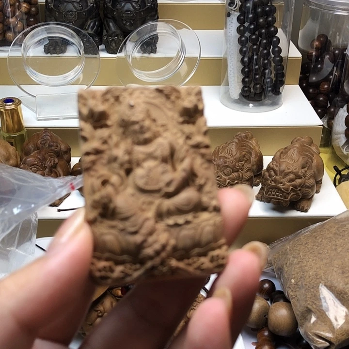 顺****檀香木手串/手链老山檀香财神2