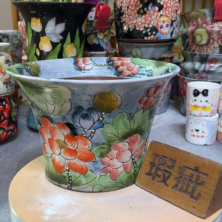 景德镇艺术手绘作品