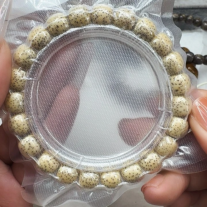 星月菩提手串355荣耀黄星月菩提10桶单圈