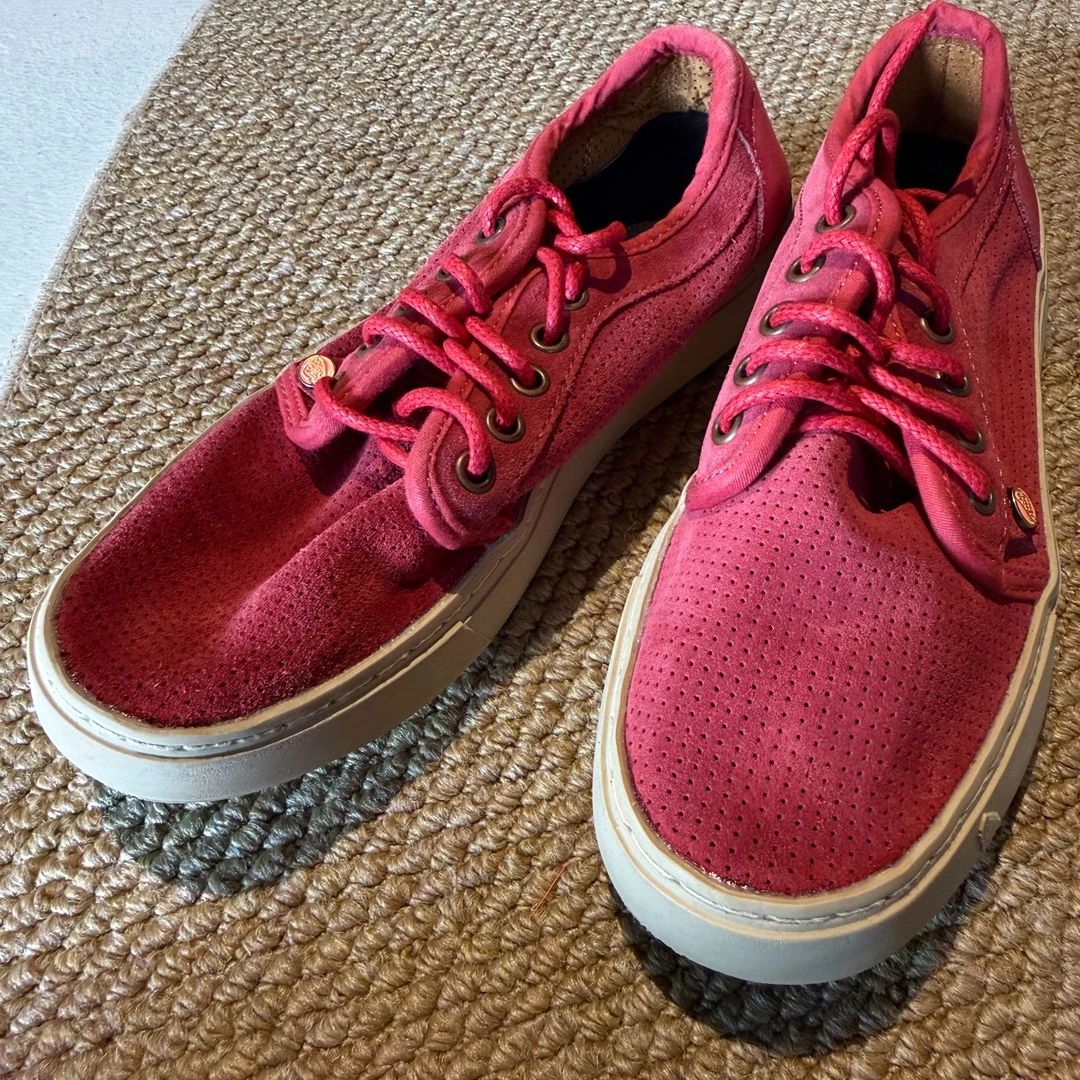 西班牙水洗牛皮复古休闲百搭低帮小众厚底男女同款板鞋