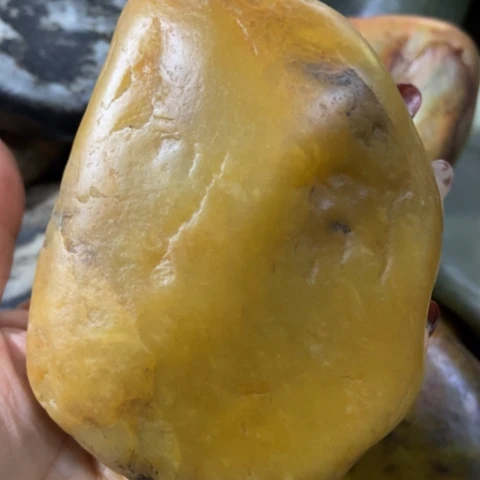 寒***隐和田玉未镶嵌把件