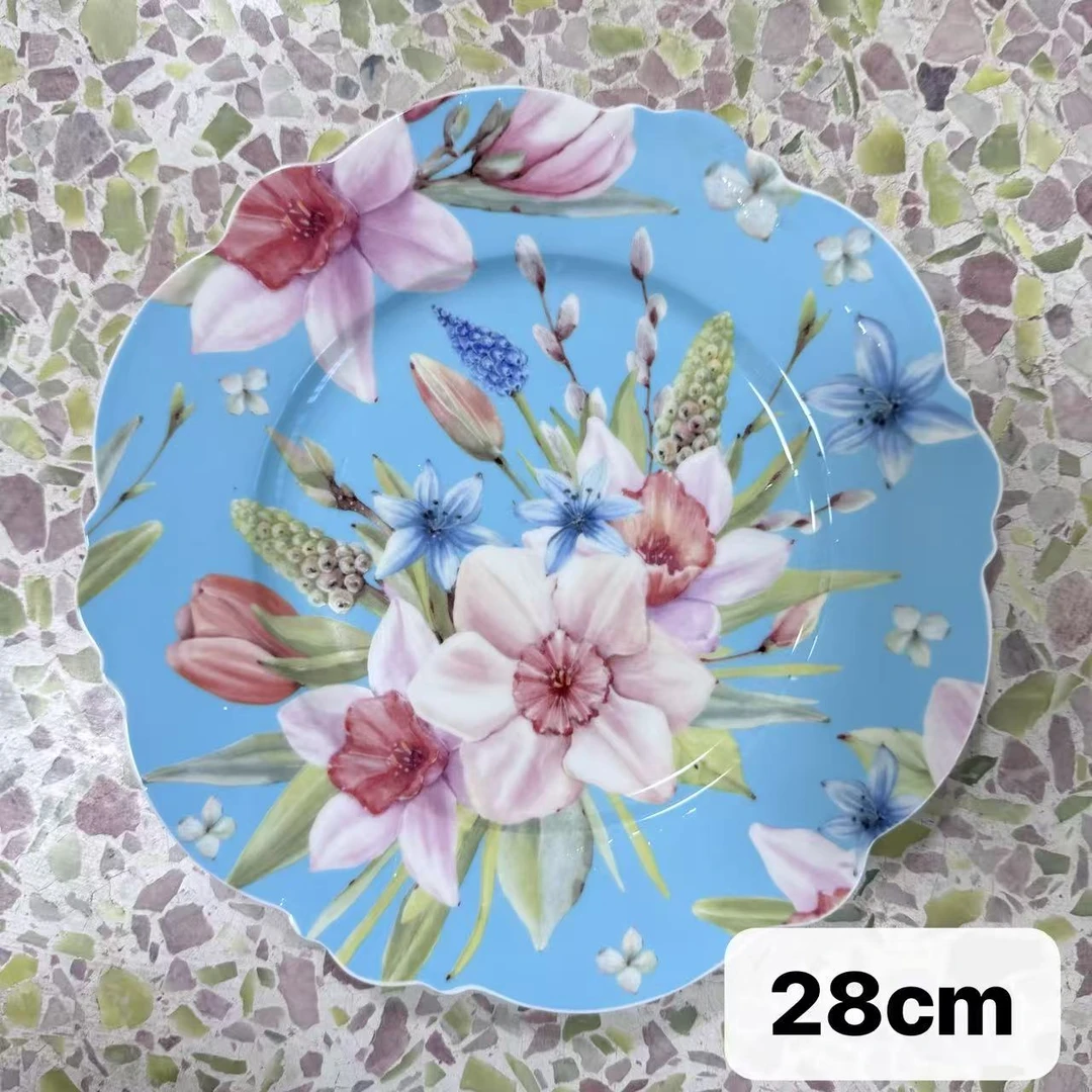 屋里进  圆盘 28cm