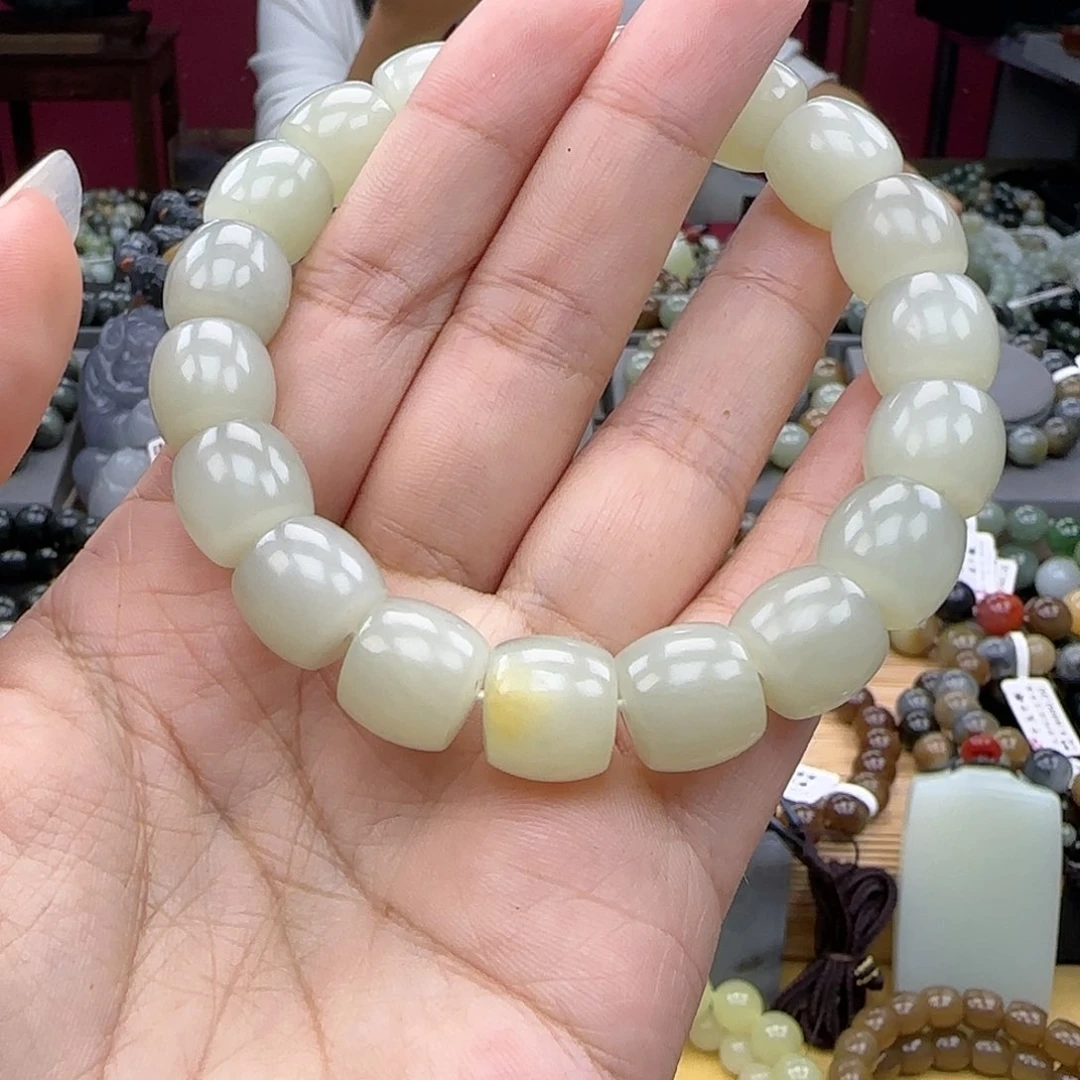 和田玉手链未镶嵌