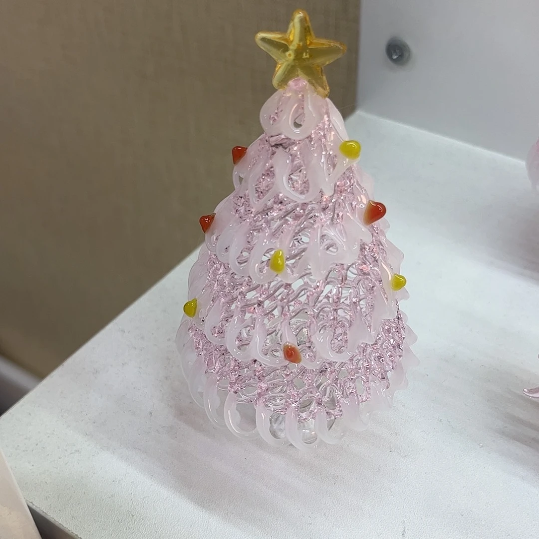 琉璃手工艺品圣诞树