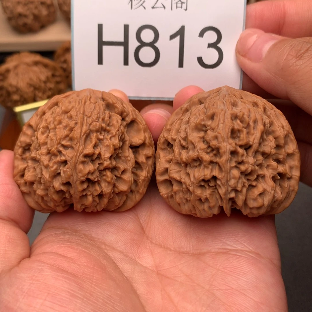 文玩核桃把件46全品涿鹿南疆石