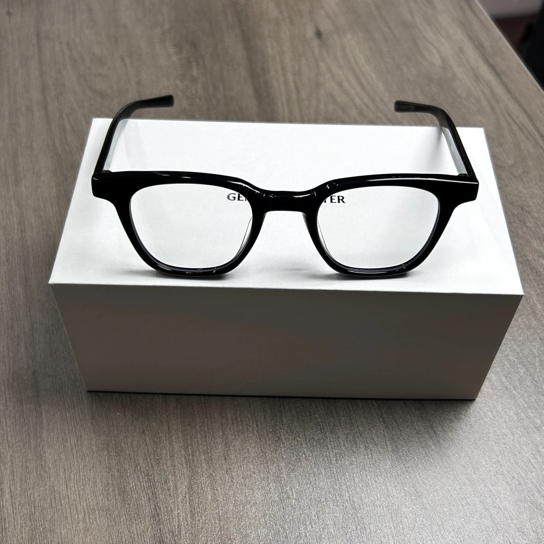 116 maison margiela 联名gm 010 黑色 平光镜 全新 有盒