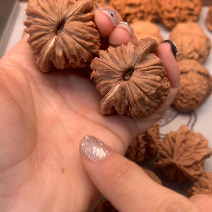 M***把件文玩核桃山地楼，