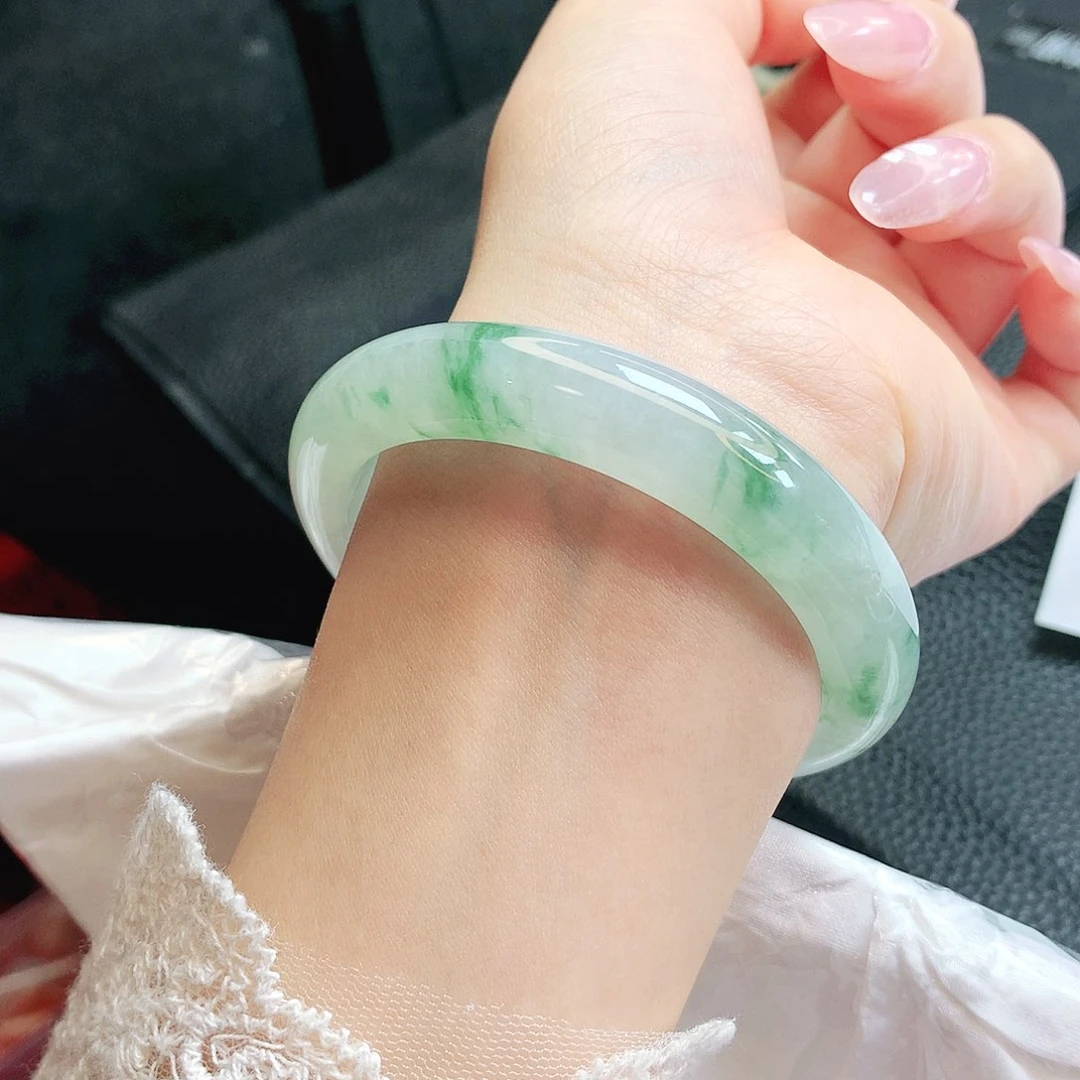 【闪购商品】未镶嵌手镯翡翠缅甸天然a货翡翠