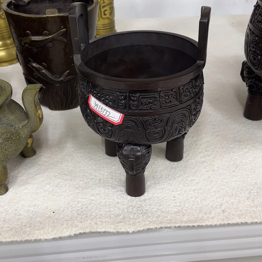 珠***人黄铜摆件工艺品摆件