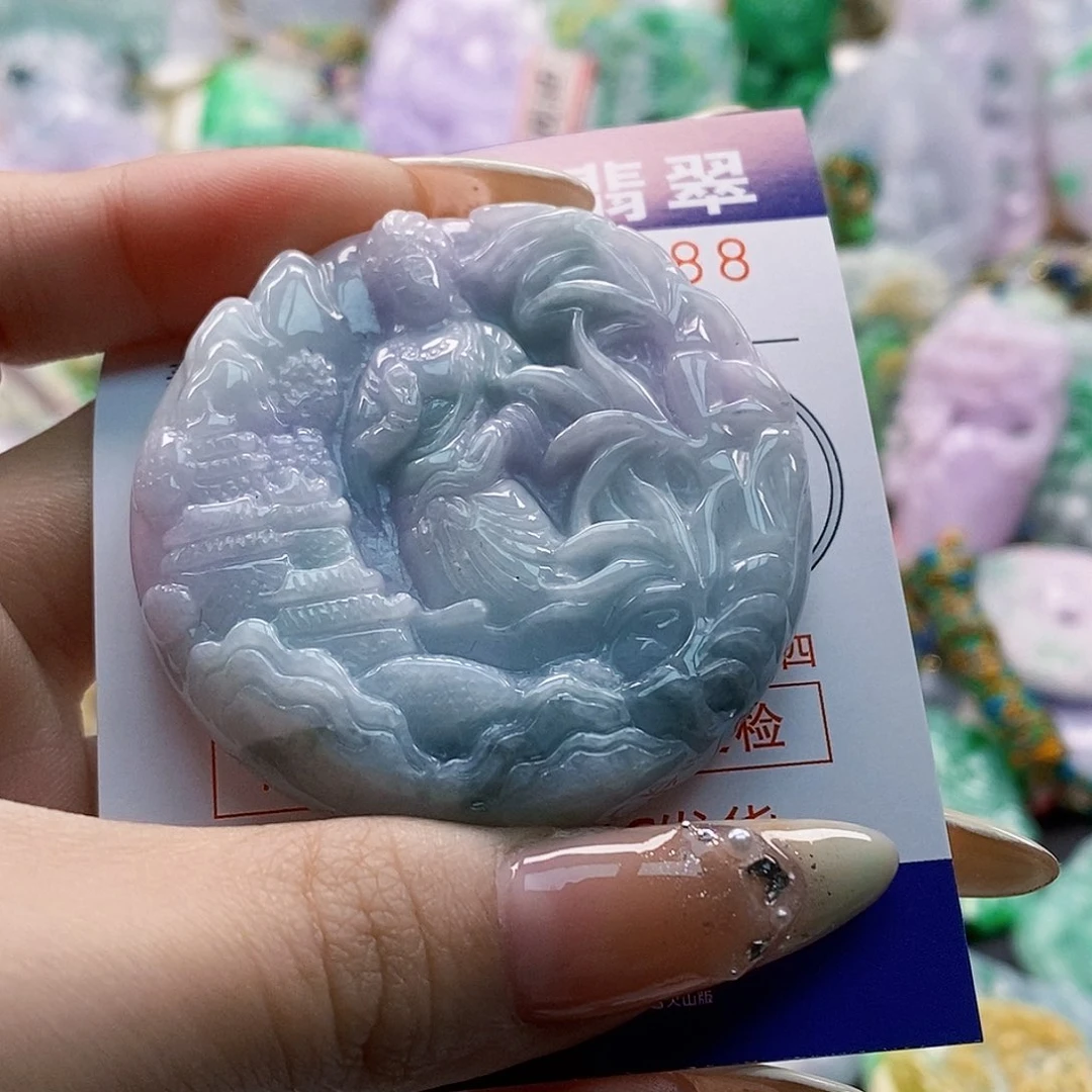 吊坠(不含链)未镶嵌翡翠