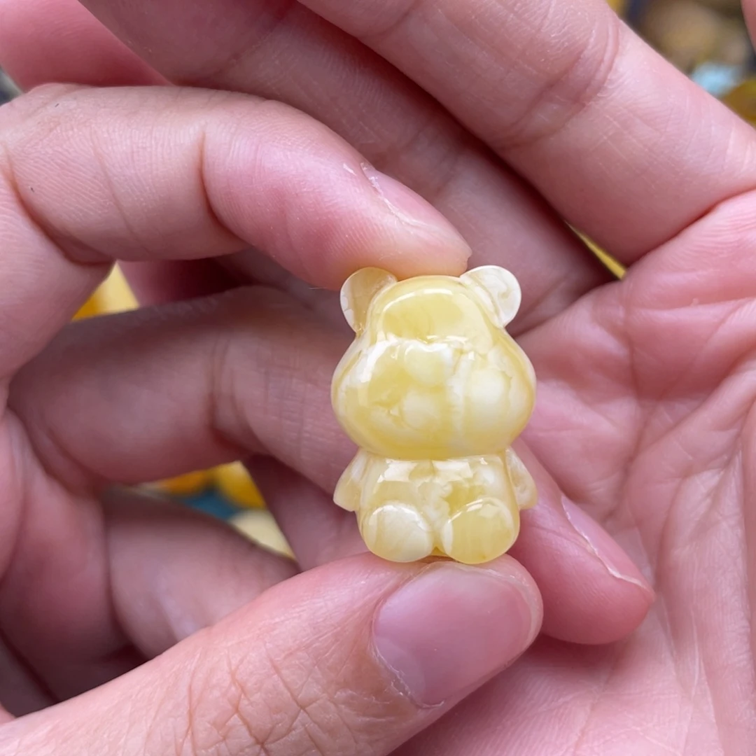 裸石琥珀未镶嵌蜜蜡