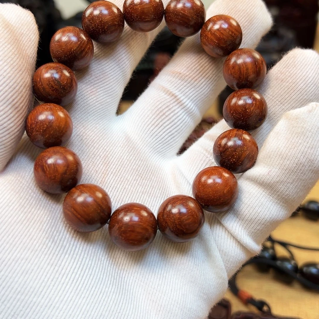 印度小叶紫檀，檀香紫檀1.5颗1.5cm