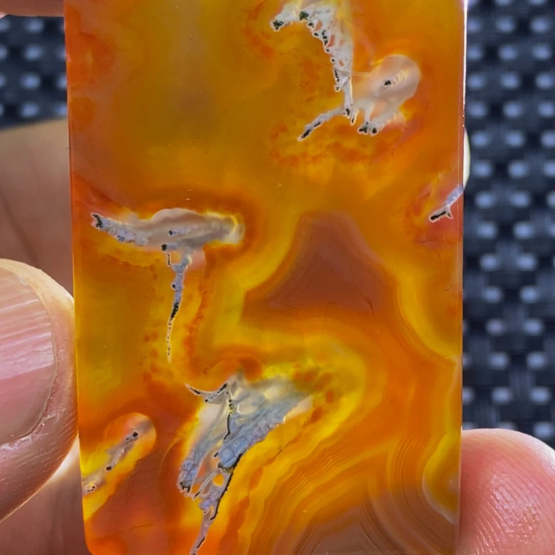 玛瑙/玉髓颈饰未镶嵌大*