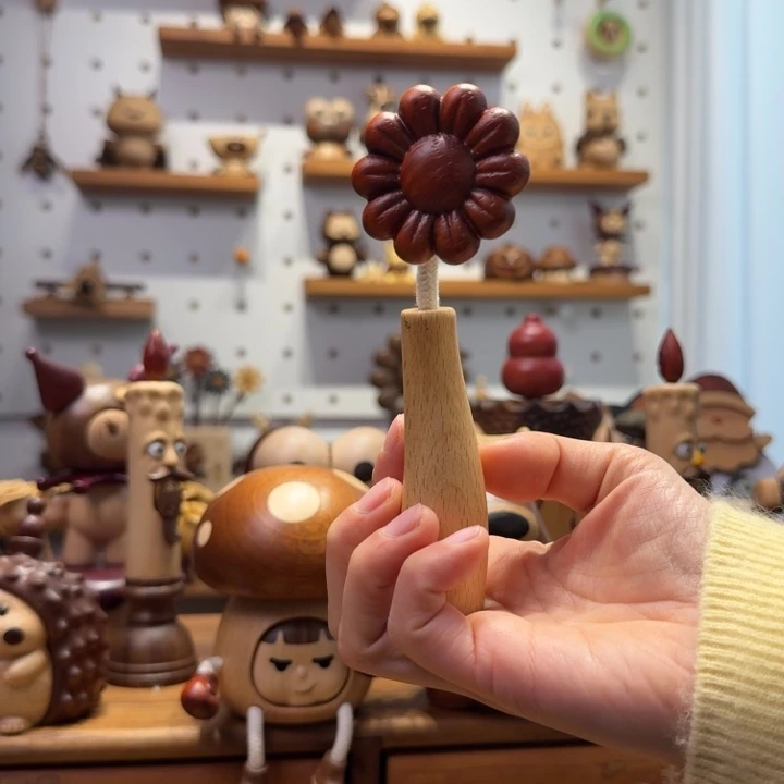 木送你一朵小红花冰箱贴