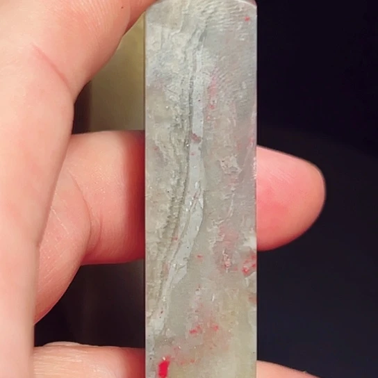 昌化石印石软玉牛角冻印章