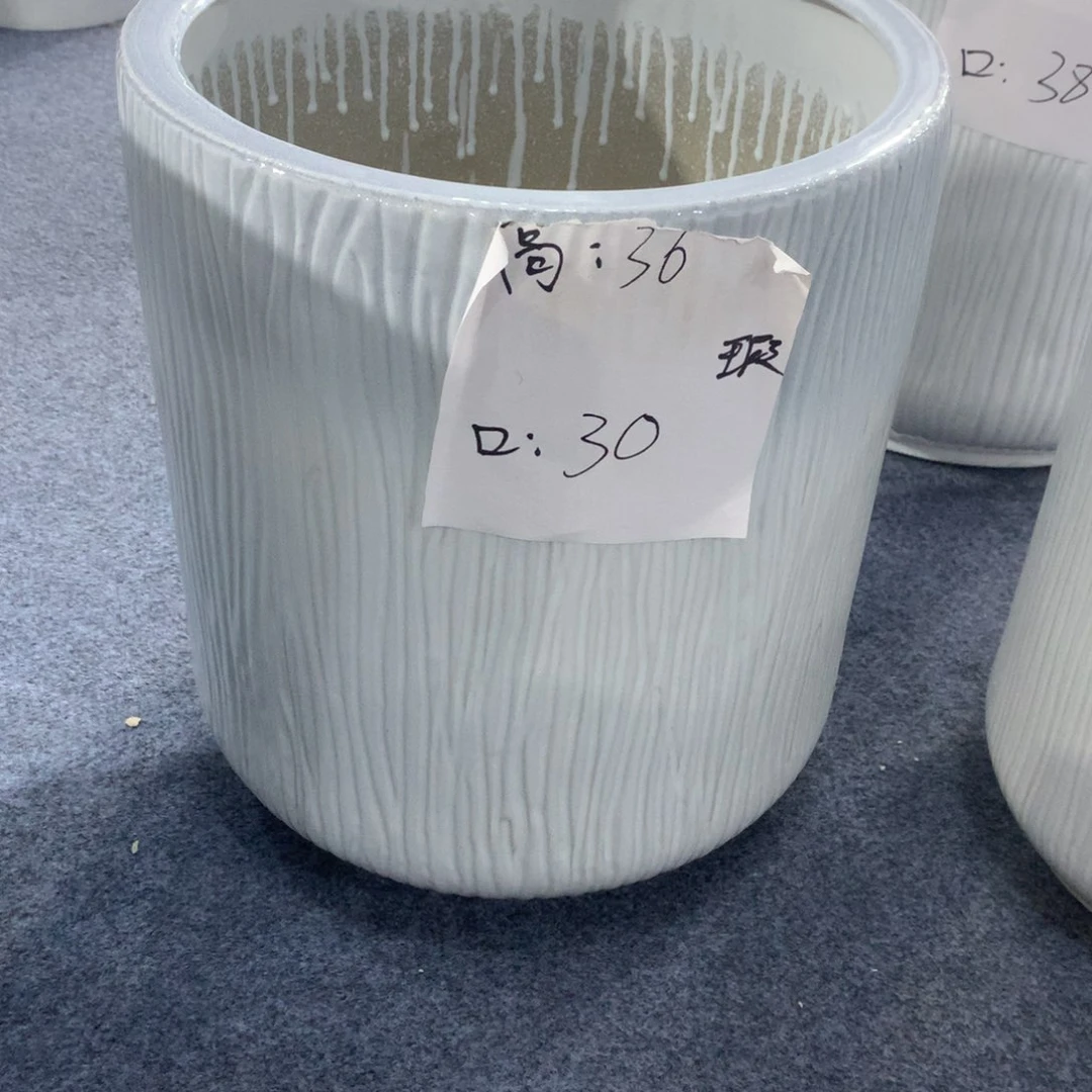 高温陶瓷花盆微瑕