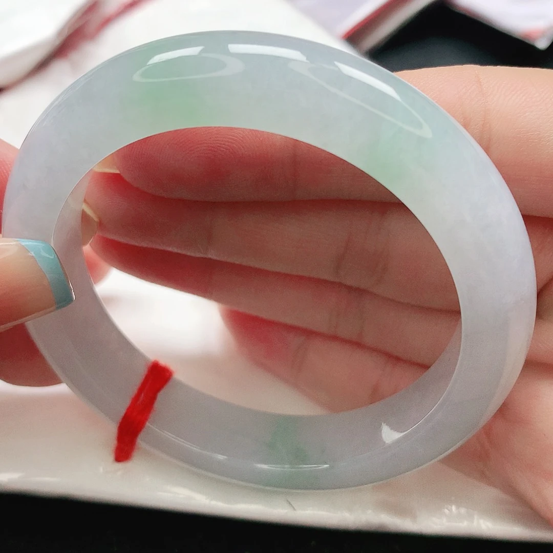 翡翠手镯未镶嵌缅甸天然A货翡翠