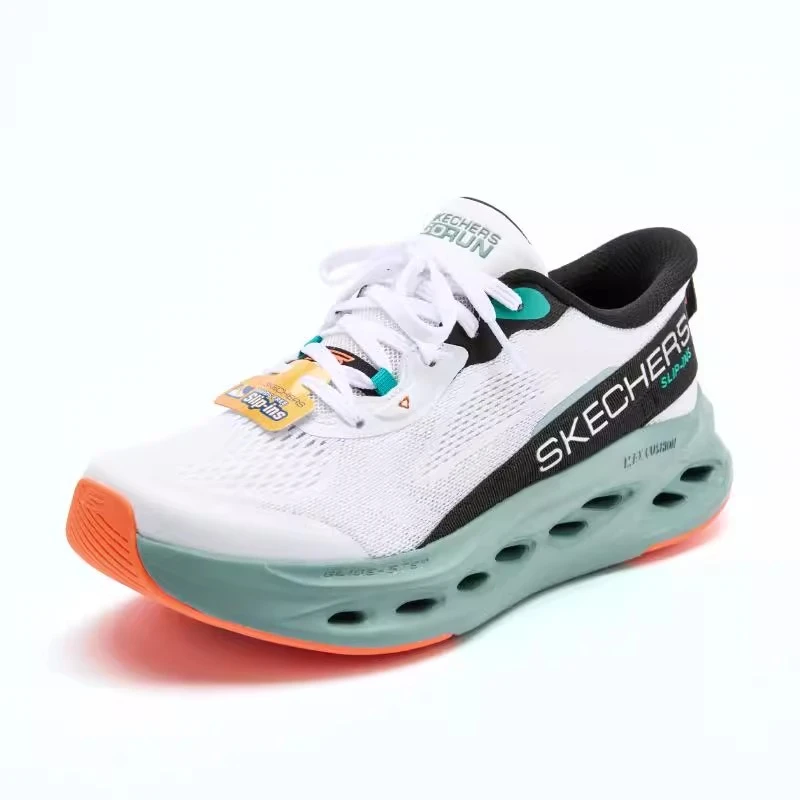 跑步鞋男鞋新款缓震回弹轻便透气运动休闲鞋220421