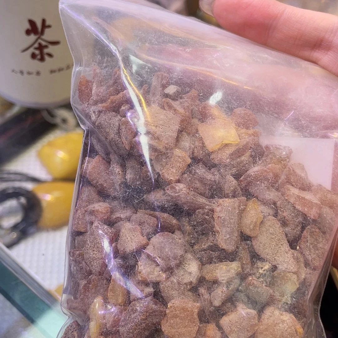 未镶嵌琥珀裸石一袋