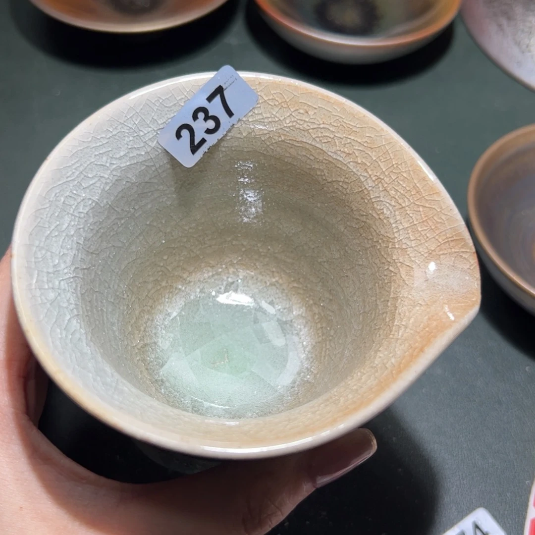 用***1茶盏全手工原矿原釉建盏