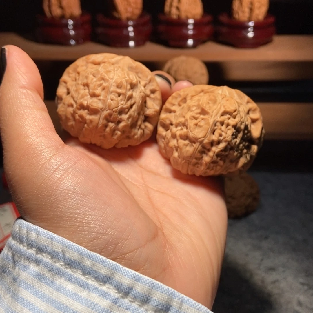 核桃手串/手链毕业南瓜无修全品红皮45