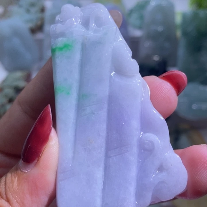 【闪购商品】翡翠未镶嵌颈饰仿古
