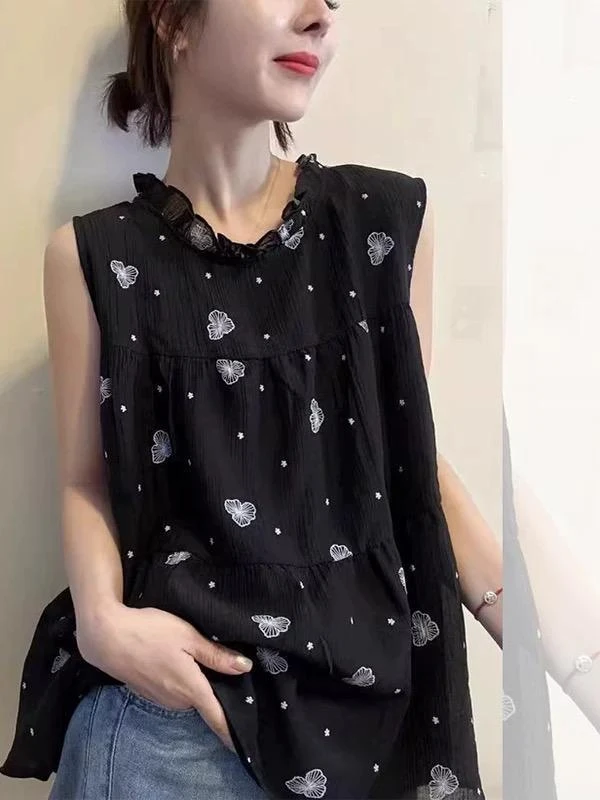 蕾丝衫新款6691欧货爆款