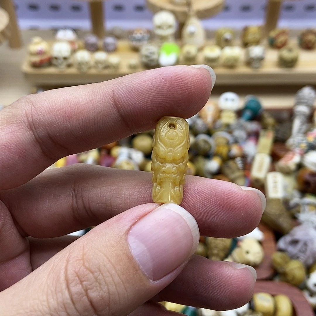其他驼骨兽面侧挂