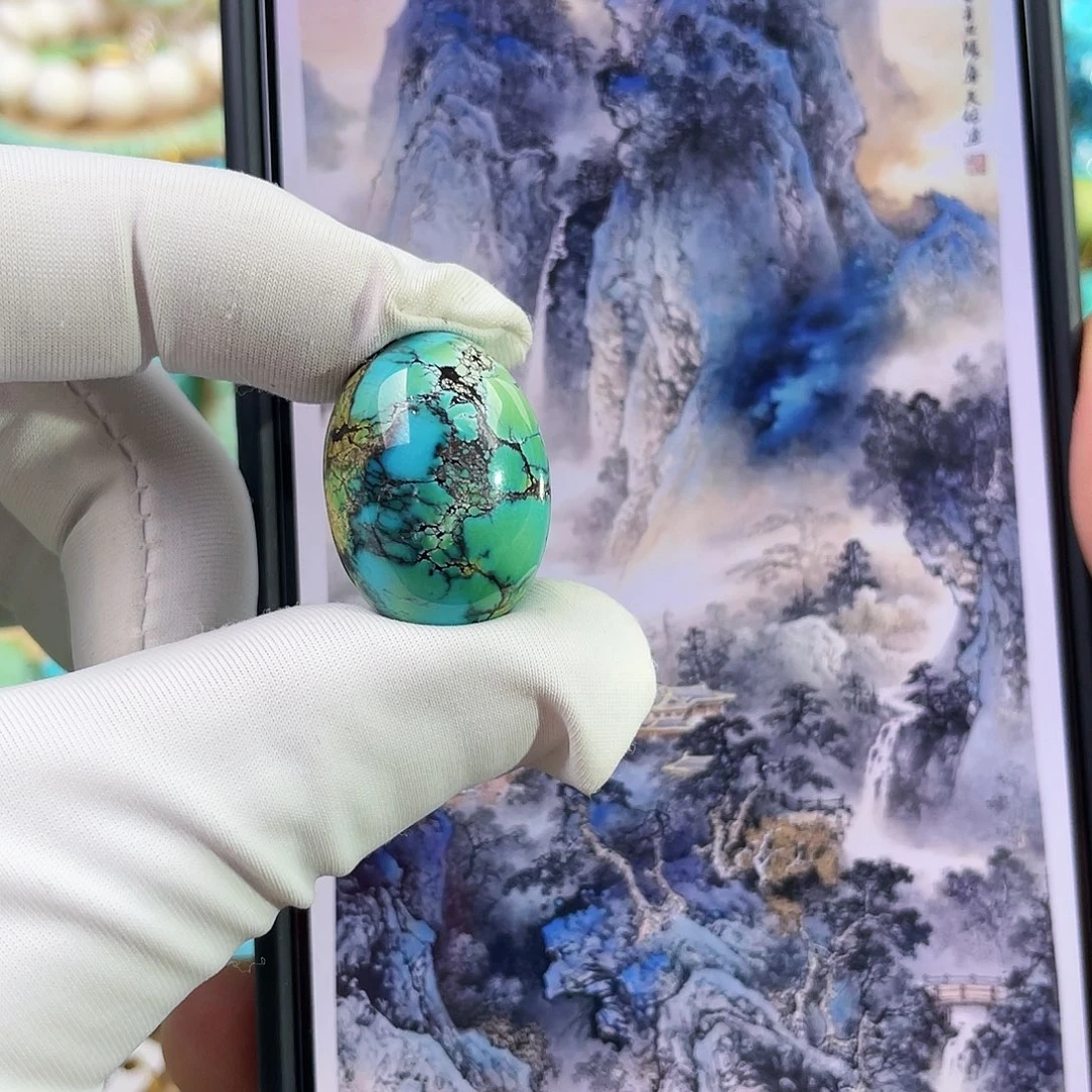 绿松石未镶嵌珠宝奇石