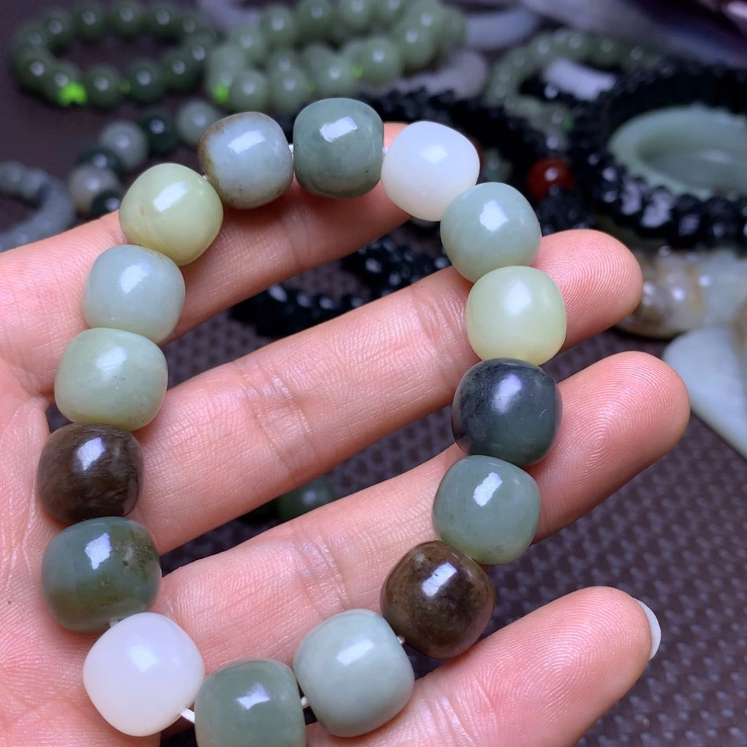 未镶嵌手串和田玉