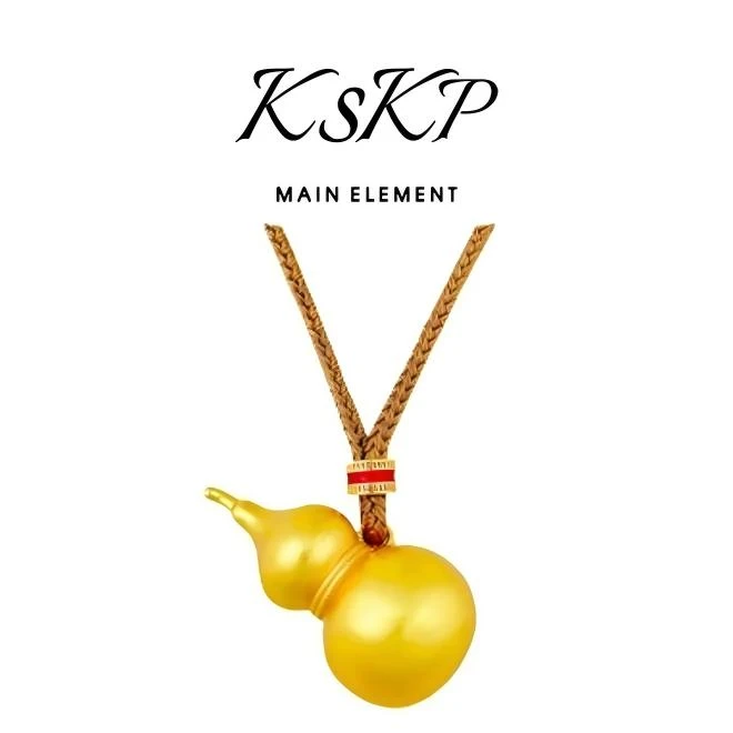 KSKP 重工款轻奢葫芦项链