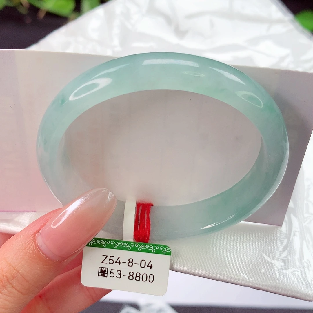 翡翠未镶嵌手镯缅甸天然a货翡翠手镯