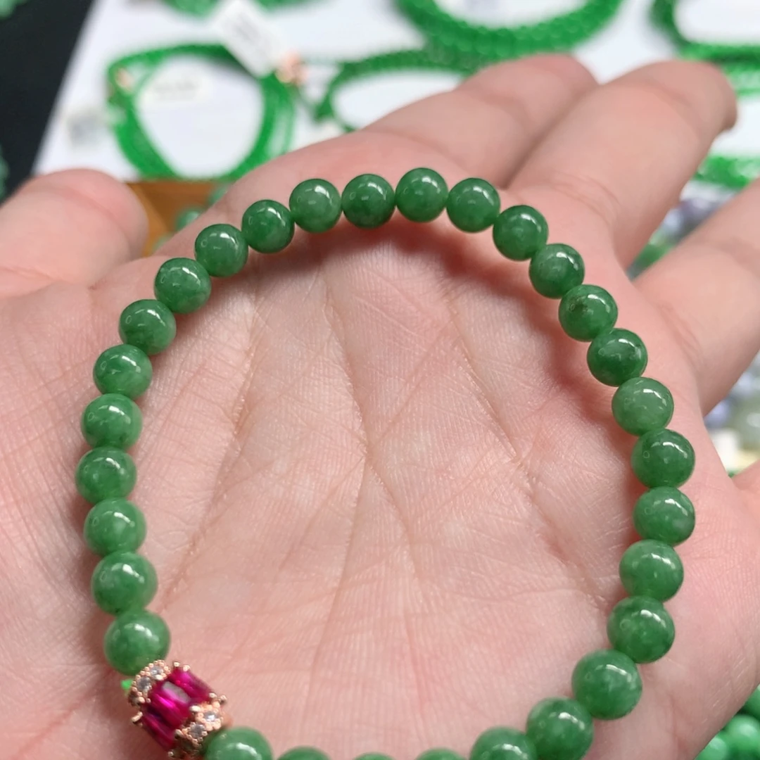 未镶嵌手链翡翠翡翠