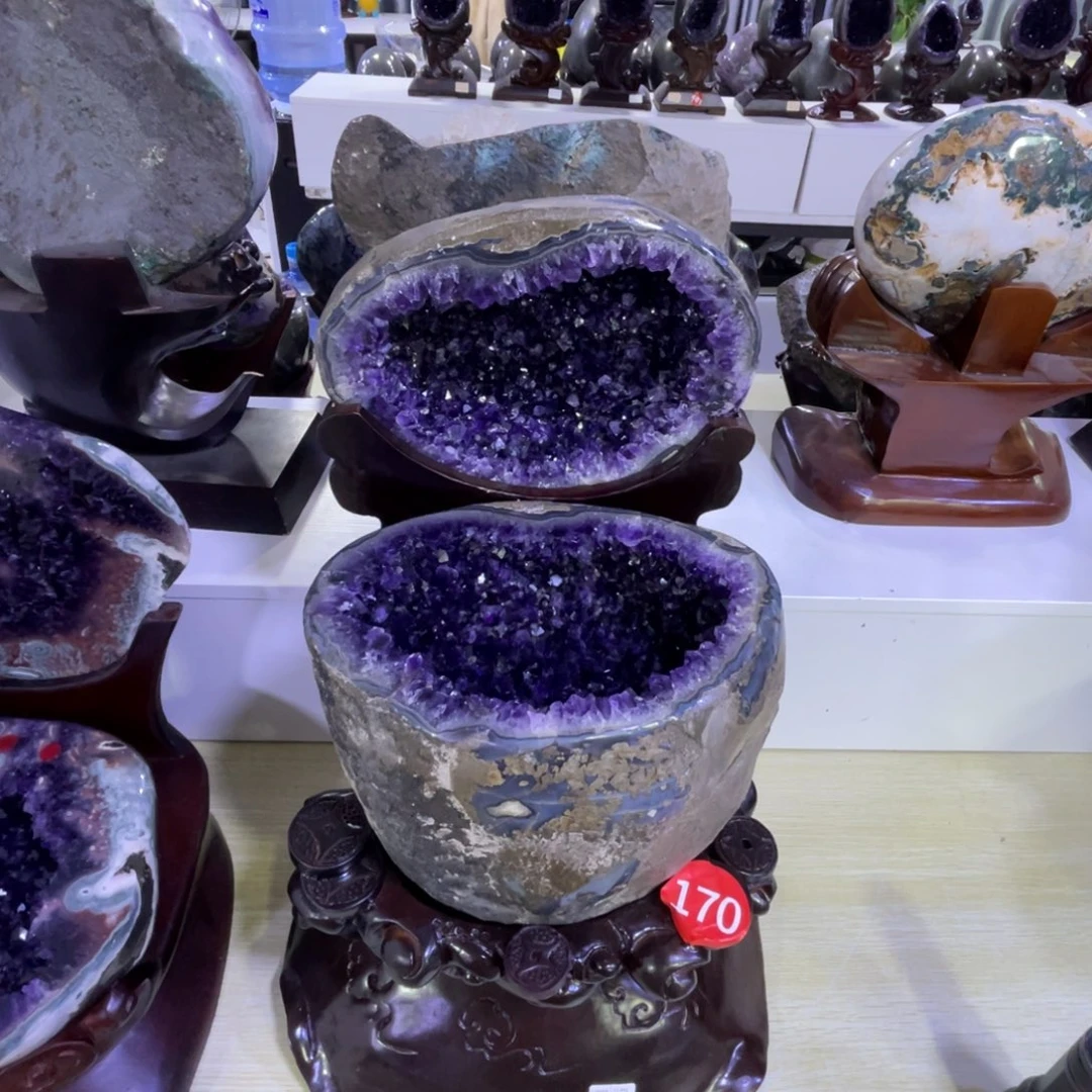 未镶嵌大型摆件（非配饰）紫晶