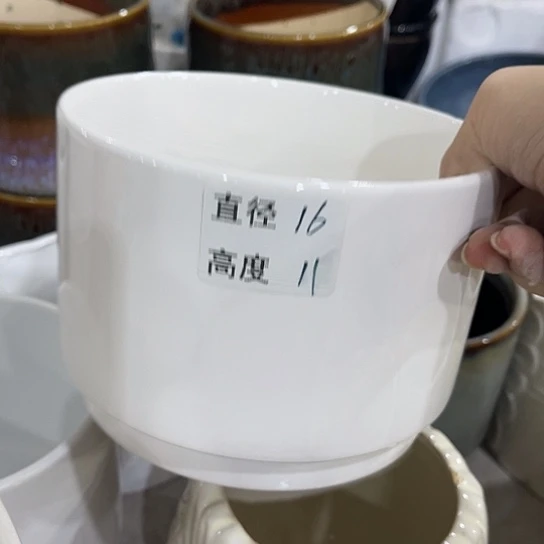 多肉绿植陶瓷花盆9.9包邮，有孔