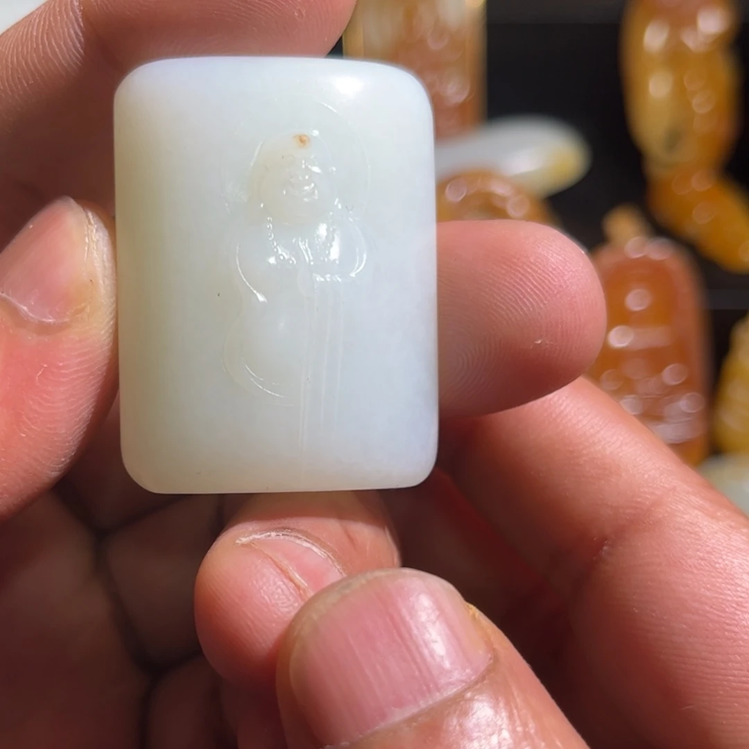 和田玉挂件未镶嵌