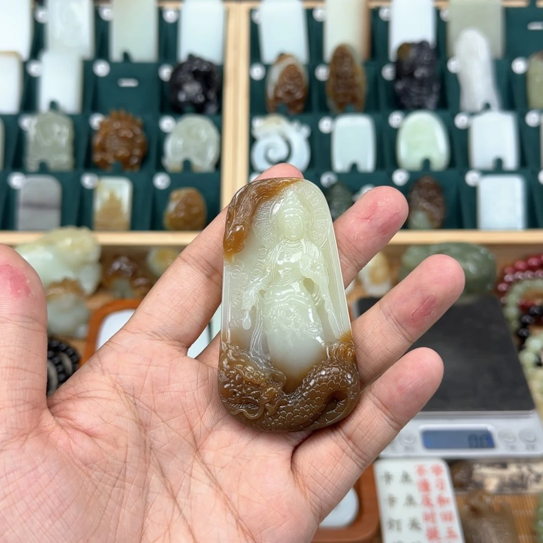 和田玉挂件未镶嵌