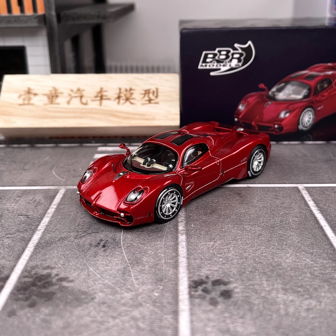 【壹童现货】BBR 1:64 帕加尼乌托邦 红色 合金汽车模型