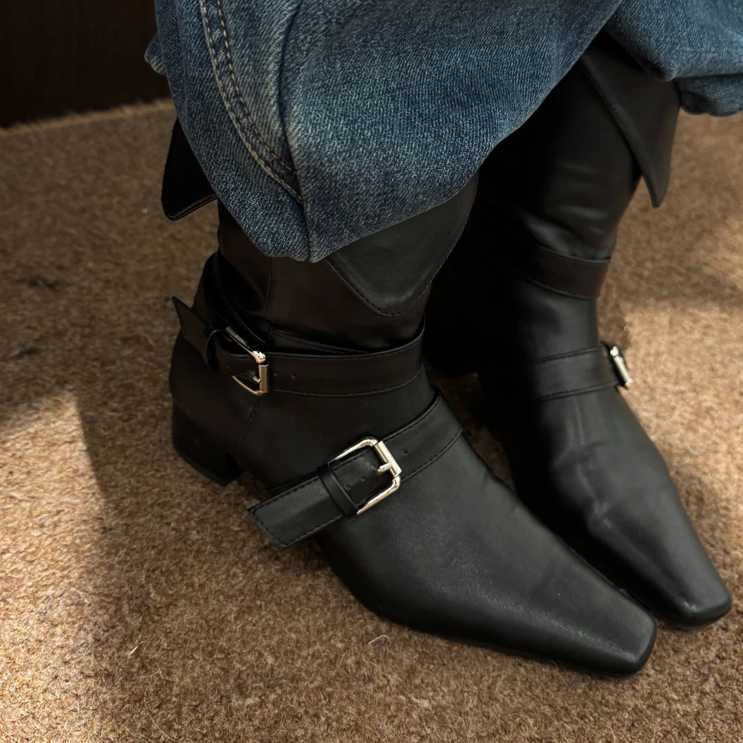 贾小姐私服-自留款短靴