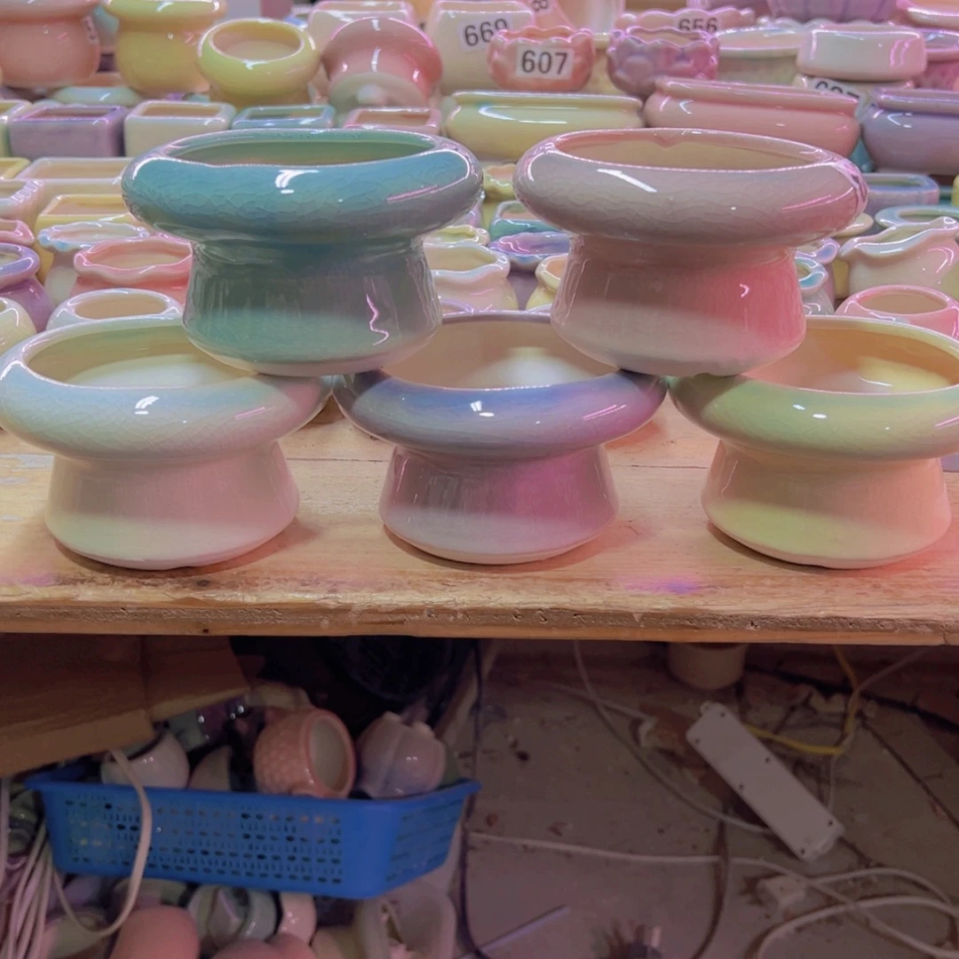 陶瓷花盆当场凑满12包邮