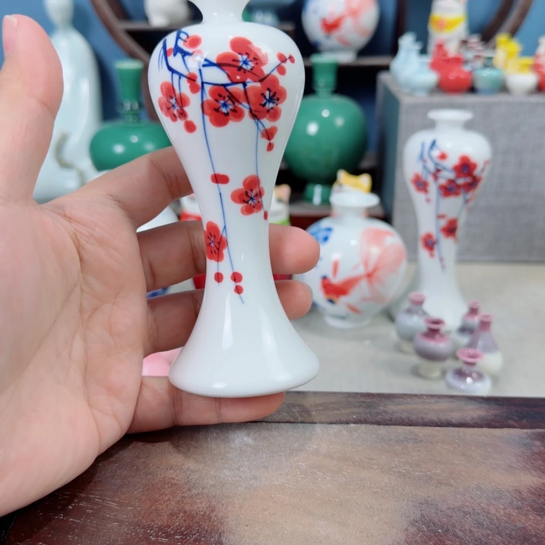 陶瓷手工小花器摆件