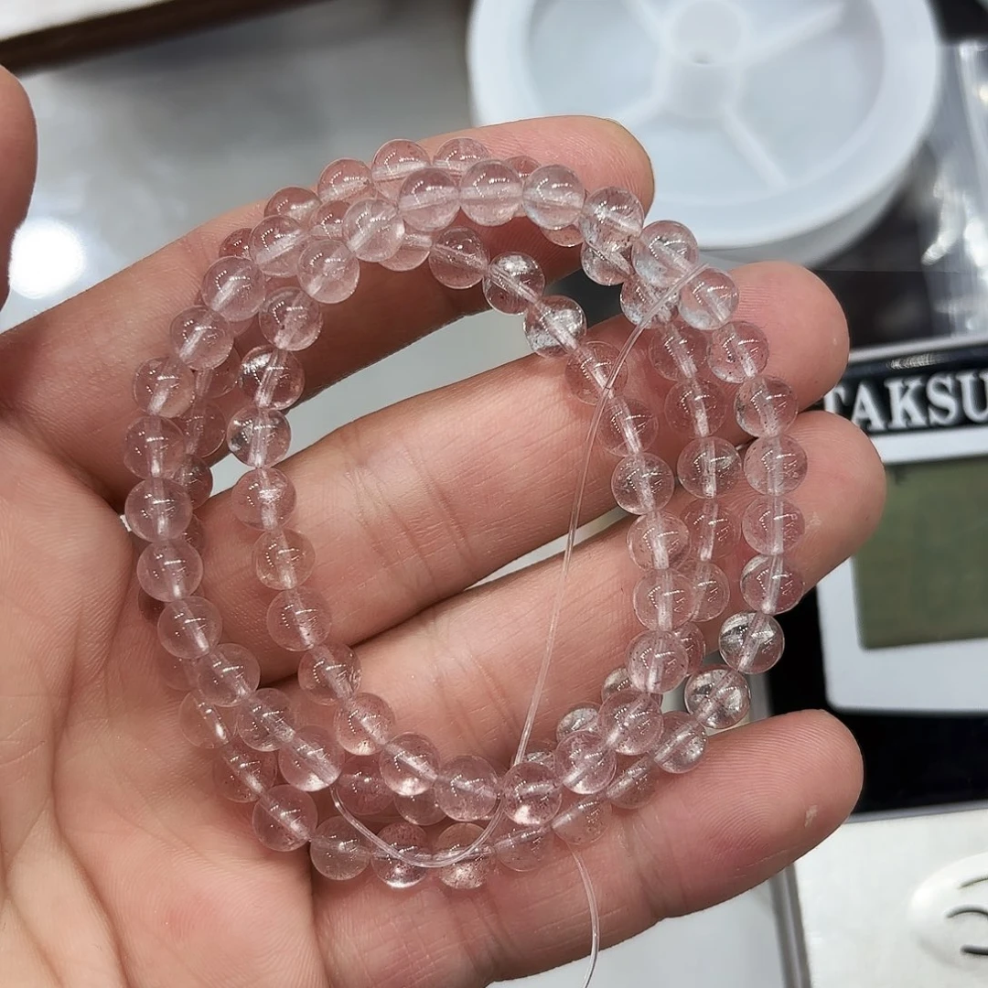 水晶手链未镶嵌我****?水晶