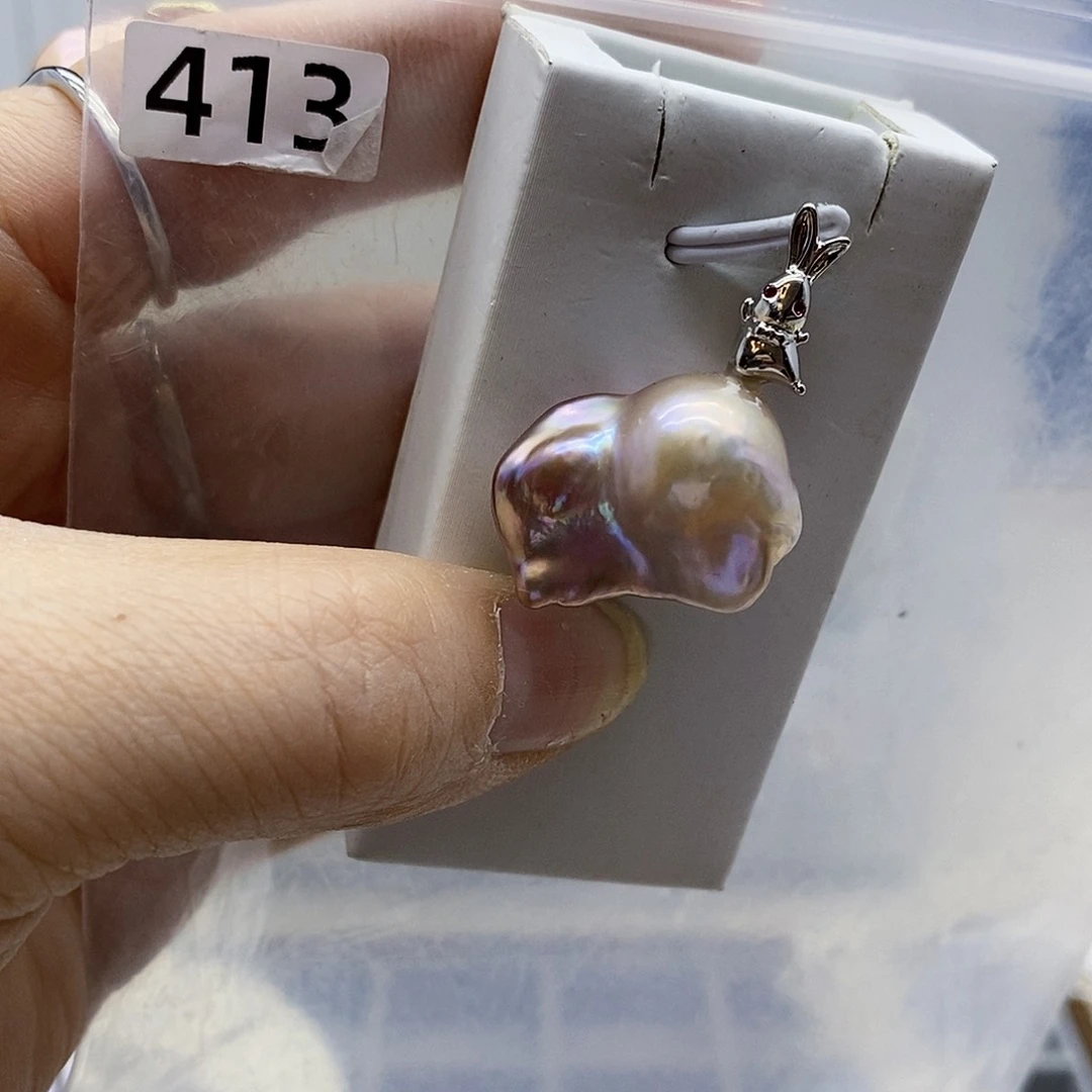 颈饰合金淡水珍珠