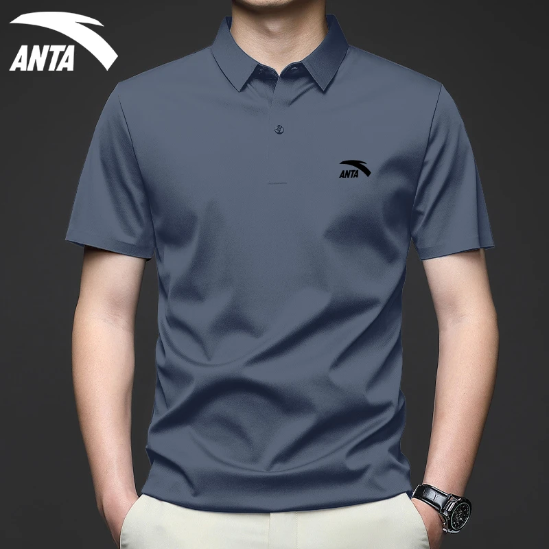 安踏翻领polo衫男士商务短袖t恤夏季新款户外透气半袖男952528113