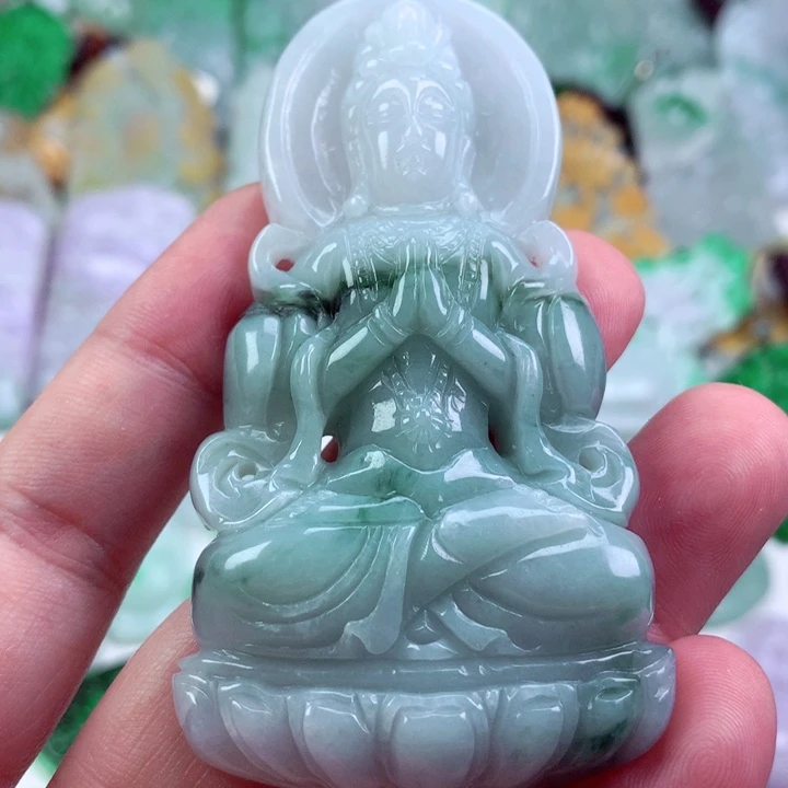 吊坠(不含链)未镶嵌翡翠