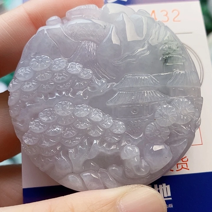 吊坠(不含链)未镶嵌翡翠
